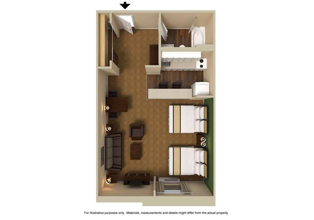 Extended Stay America Select Suites - Raleigh - Cary - Regency Parkway South Δωμάτιο φωτογραφία